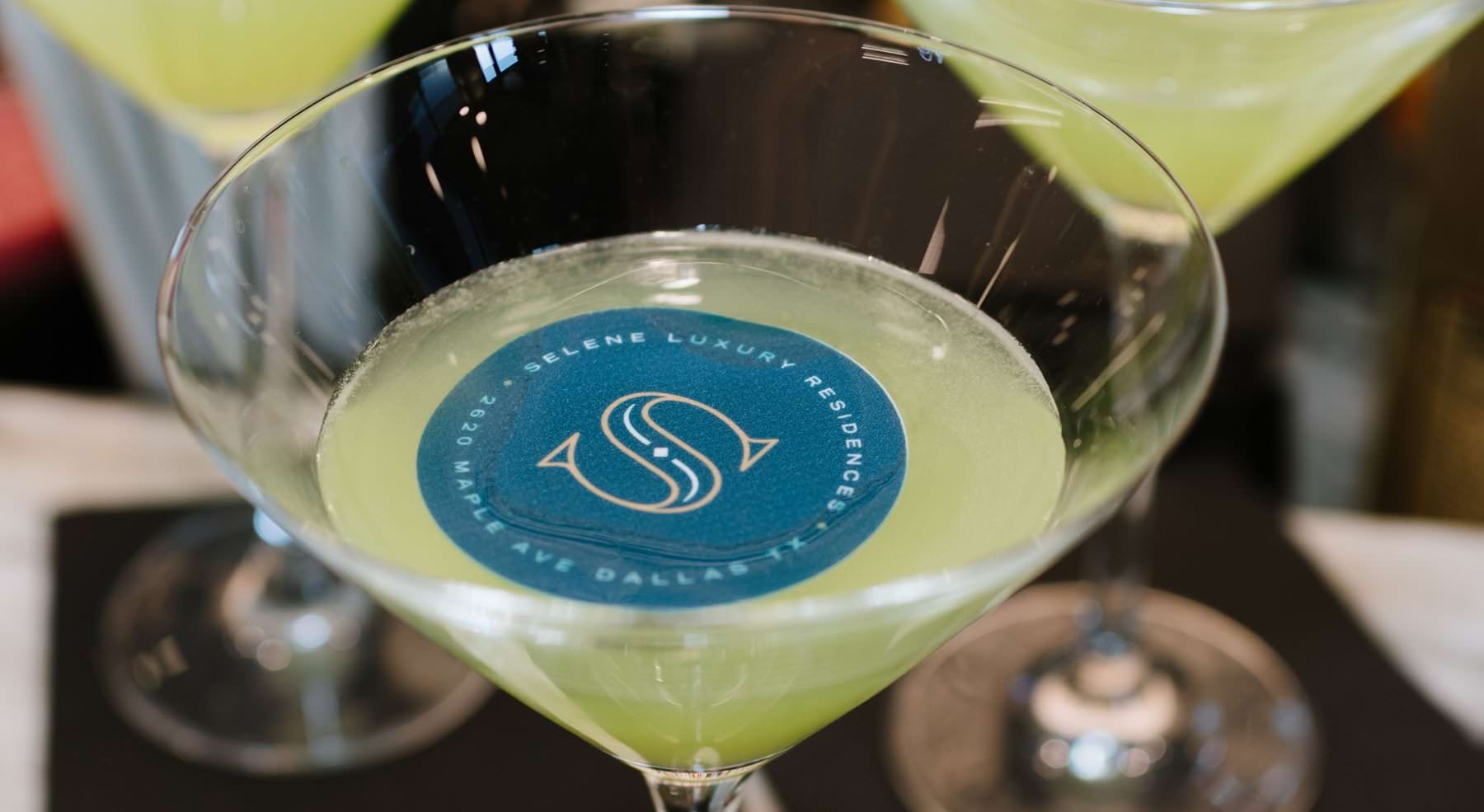 cocktail drinks on table